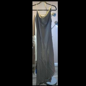 Silver ASOS dress